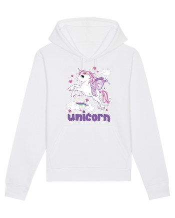Rainbow Unicorn White