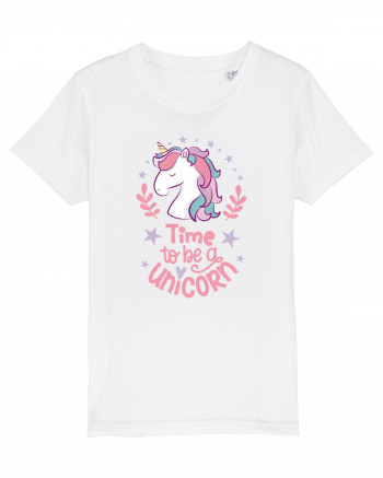 Time To Be A Unicorn White