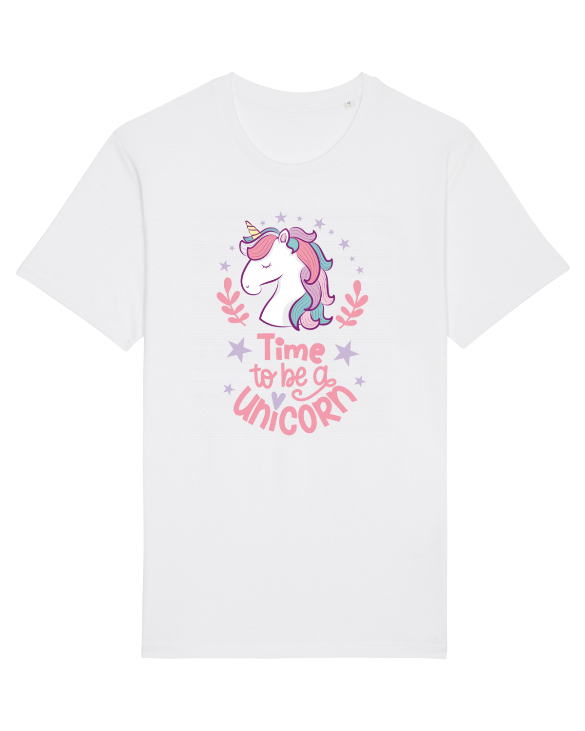 Tricou mânecă scurtă Unisex Rocker White