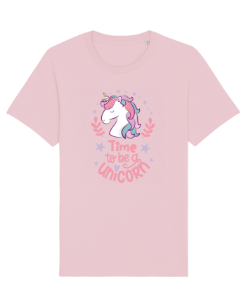Time To Be A Unicorn Cotton Pink