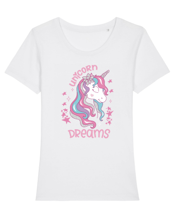 Unicorn Dreams White