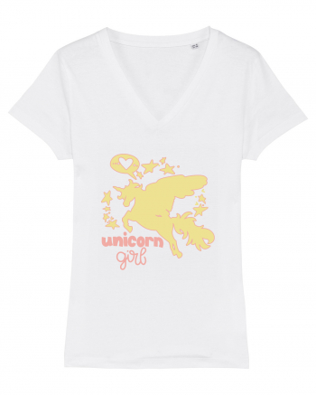 Unicorn Girl White
