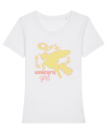 Unicorn Girl White