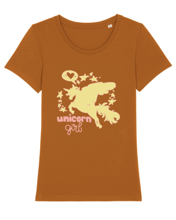 Unicorn Girl Roasted Orange