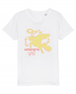 Unicorn Girl Tricou mânecă scurtă  Copii Mini Creator