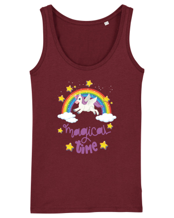 Unicorn Magical Time Burgundy