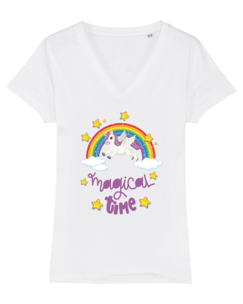 Unicorn Magical Time White