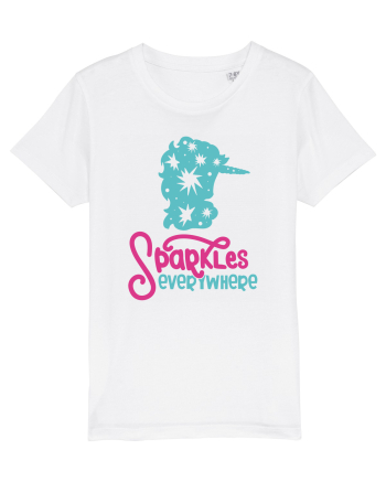 Unicorn Sparkles Everywhere White