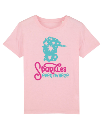 Unicorn Sparkles Everywhere Cotton Pink