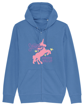 Unicorn Sparkles Wherever You Go Bright Blue