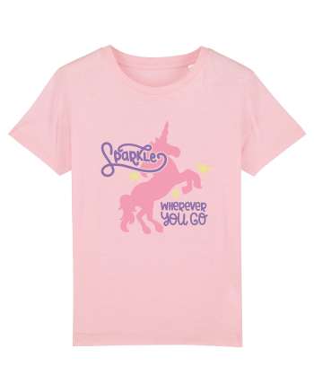 Unicorn Sparkles Wherever You Go Cotton Pink