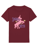 Unicorn Sparkles Wherever You Go Tricou mânecă scurtă  Copii Mini Creator