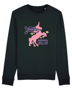 Unicorn Sparkles Wherever You Go Bluză mânecă lungă Unisex Rise