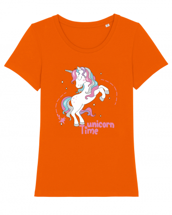 Unicorn Time Bright Orange
