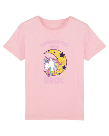 Unicorns Are Real Cotton Pink