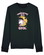 Unicorns Are Real Bluză mânecă lungă Unisex Rise