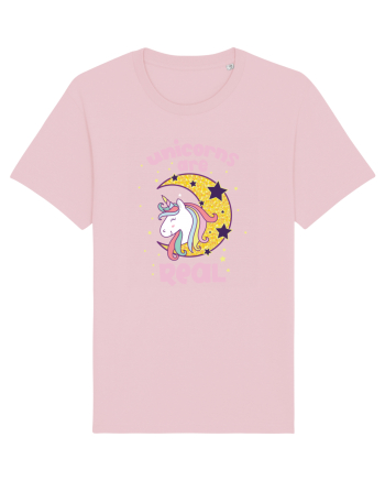 Unicorns Are Real Cotton Pink