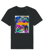 Copii Tricou mânecă scurtă Unisex Rocker