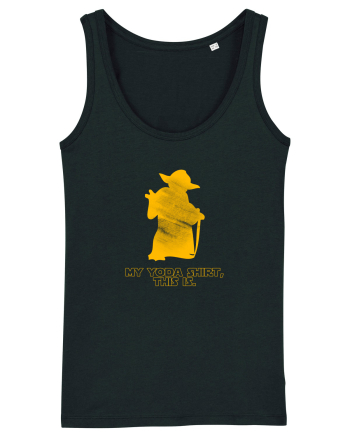 My Yoda shirt, this is. Black