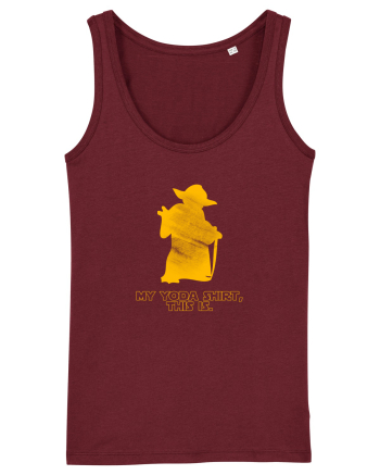 My Yoda shirt, this is. Burgundy
