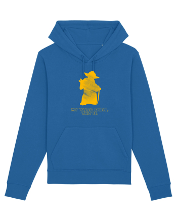 My Yoda shirt, this is. Royal Blue
