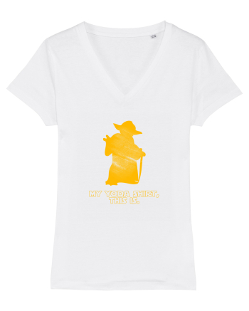 My Yoda shirt, this is. White