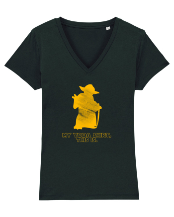 My Yoda shirt, this is. Black