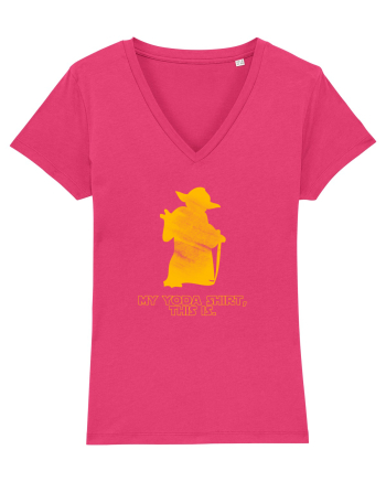 My Yoda shirt, this is. Raspberry