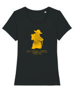 My Yoda shirt, this is. Tricou mânecă scurtă guler larg fitted Damă Expresser