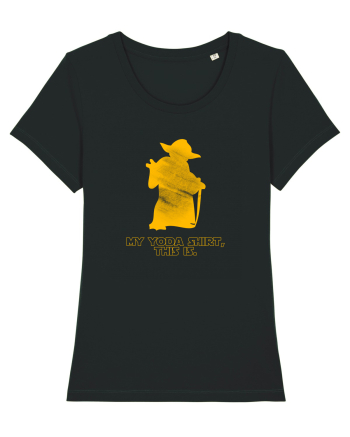 My Yoda shirt, this is. Black