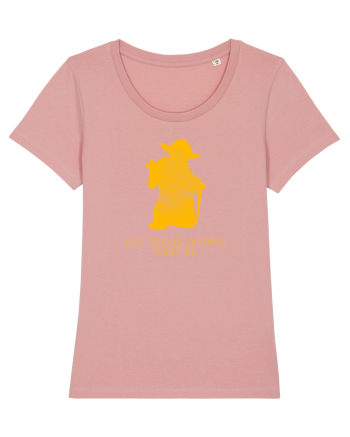 My Yoda shirt, this is. Canyon Pink