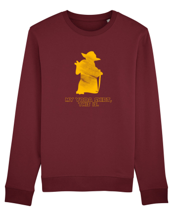 My Yoda shirt, this is. Burgundy
