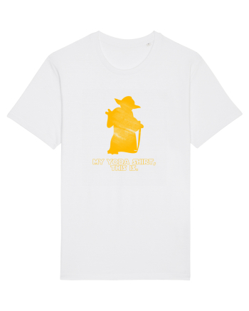 My Yoda shirt, this is. White