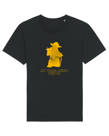 My Yoda shirt, this is. Black