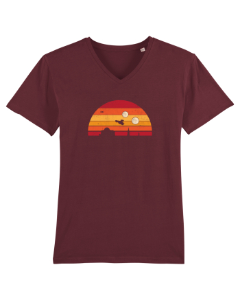 Tattoine Planet Burgundy
