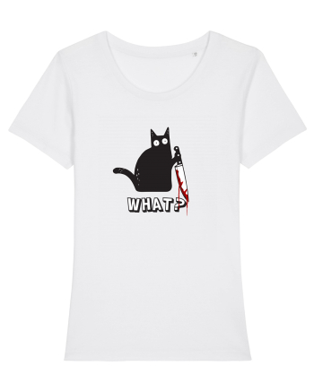 Crazy Killer Cat  White