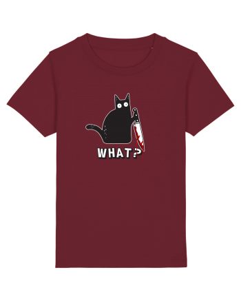 Crazy Killer Cat  Burgundy