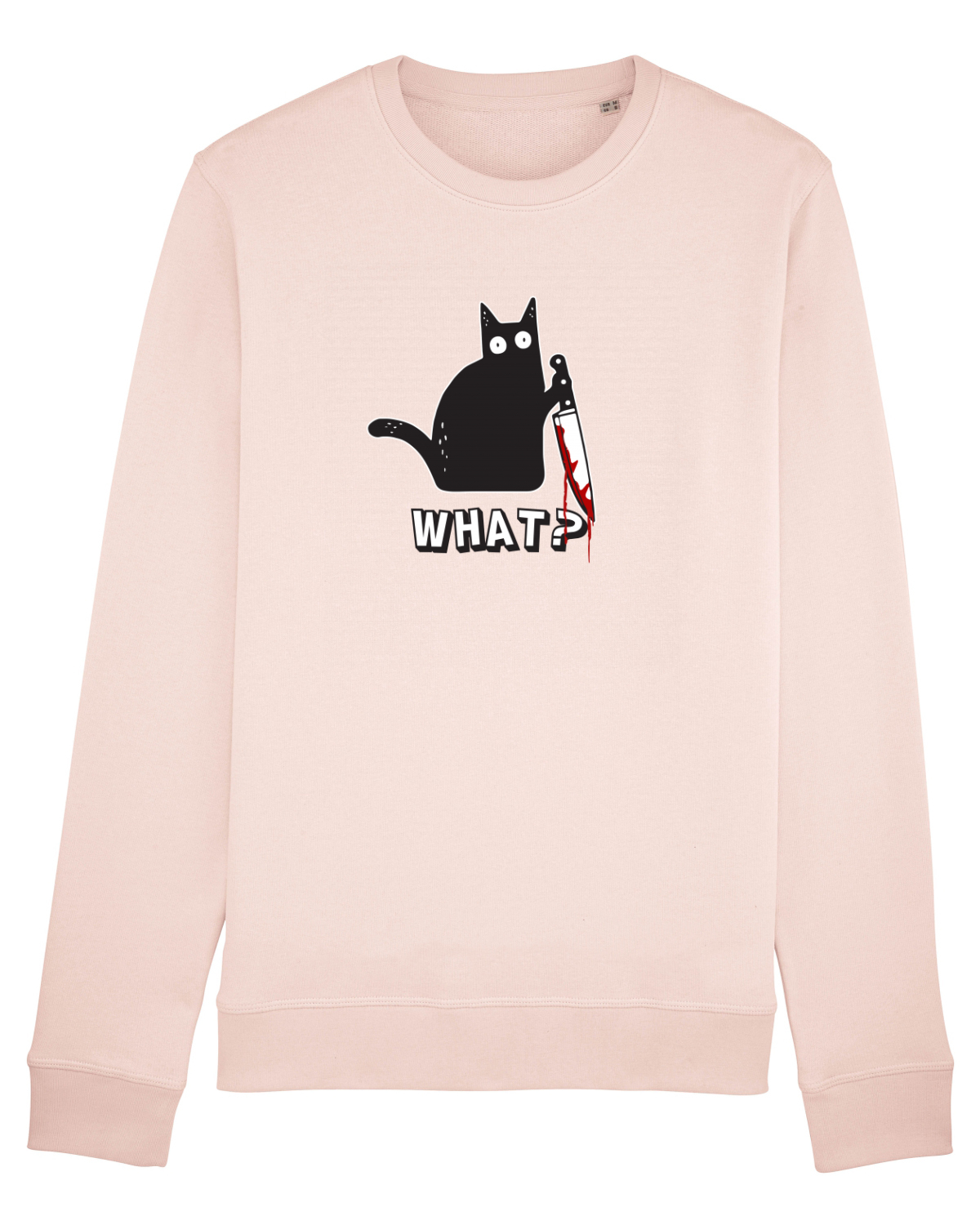 Bluză mânecă lungă Unisex Rise Candy Pink