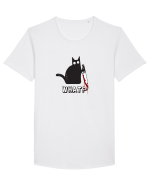 Crazy Killer Cat  Tricou mânecă scurtă guler larg Bărbat Skater