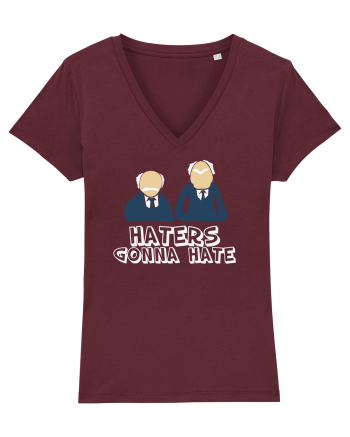 Haters gonna hate Burgundy