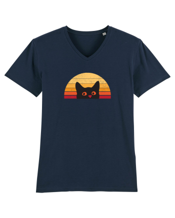 Retro Cat  French Navy