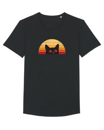 Retro Cat  Black