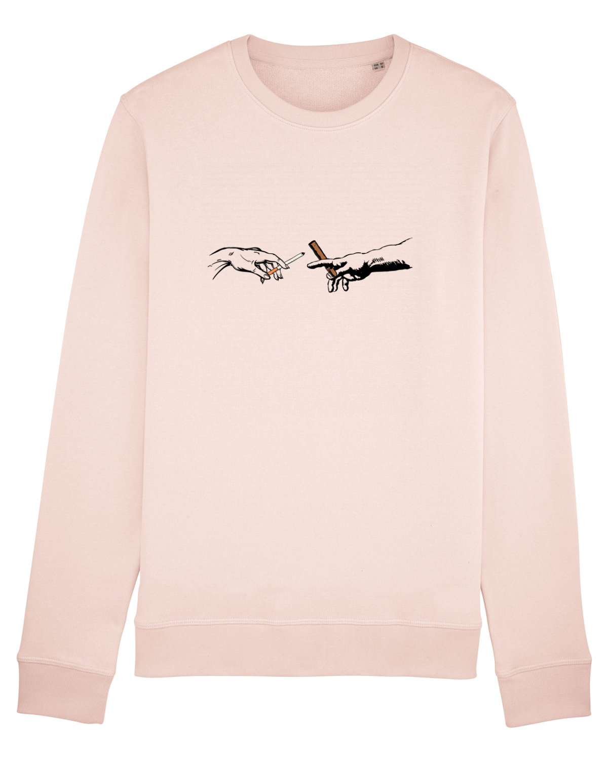 Bluză mânecă lungă Unisex Rise Candy Pink