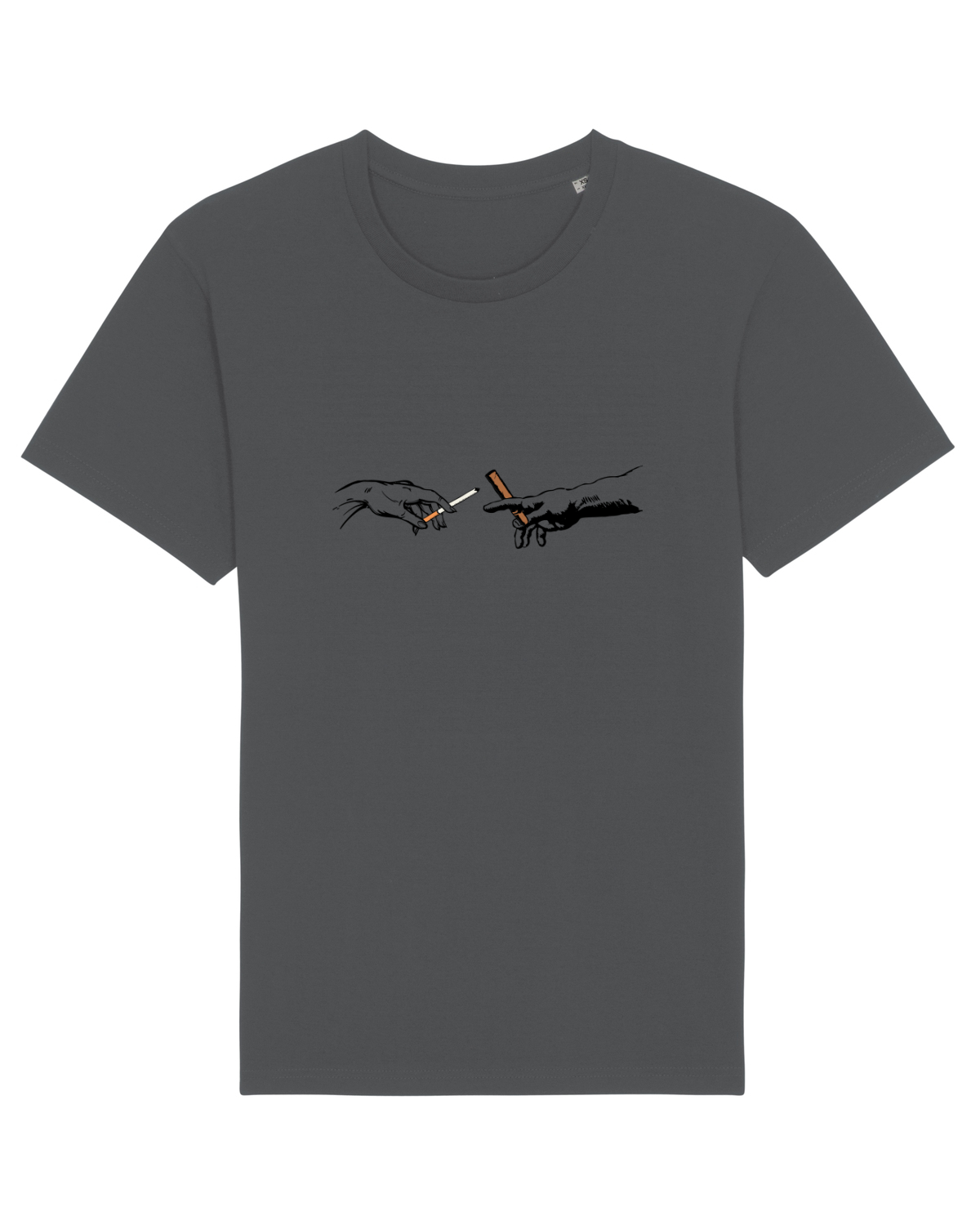 Tricou mânecă scurtă Unisex Rocker Anthracite