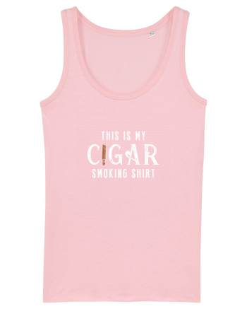 My Cigar smoking shirt. Cotton Pink