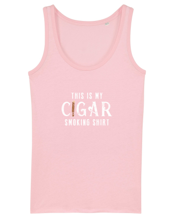 My Cigar smoking shirt. Cotton Pink