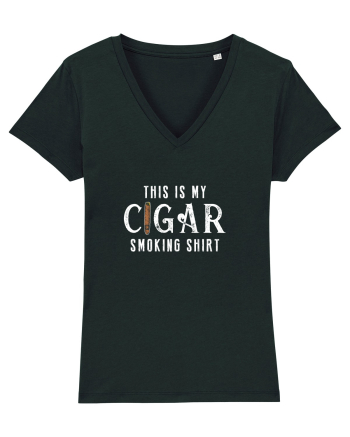 My Cigar smoking shirt. Black