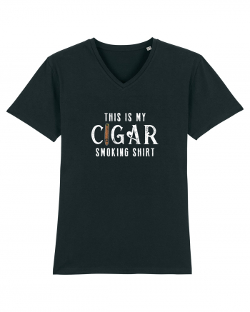 My Cigar smoking shirt. Black