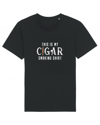 My Cigar smoking shirt. Black