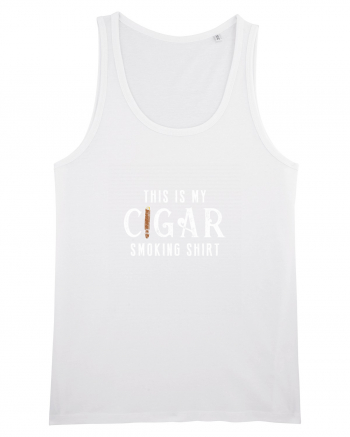 My Cigar smoking shirt. White
